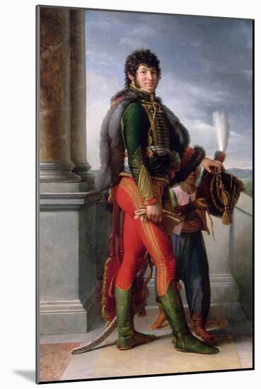 Portrait of Joachim Murat (1767-181)-François Pascal Simon Gérard-Mounted Giclee Print