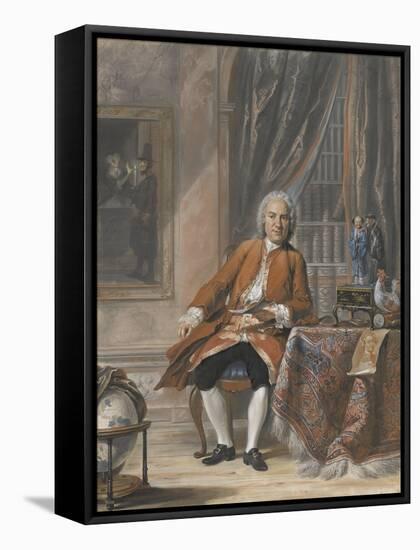 Portrait of Joan Jacob Mauricius, Governor-General of Suriname-Cornelis Troost-Framed Stretched Canvas