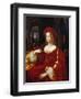 Portrait of Joan of Aragon-Raphael-Framed Giclee Print