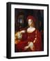 Portrait of Joan of Aragon-Raphael-Framed Giclee Print