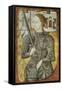 Portrait of Joan of Arc, Ca. 1430. from Charles D'Orleans' Poesy. French Miniature Painting-null-Framed Stretched Canvas