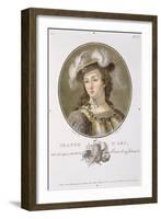 Portrait of Joan of Arc-Antoine Louis Francois Sergent-marceau-Framed Giclee Print