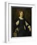 Portrait of Joan Pietersz Reael-Cornelis Jonson van Ceulen I-Framed Art Print