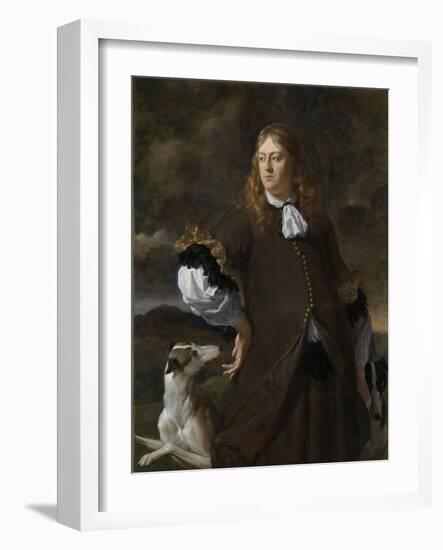 Portrait of Joan Reynst, Lord of Drakenstein and Vuursche, Captain of the Citizenry-Karel Dujardin-Framed Art Print