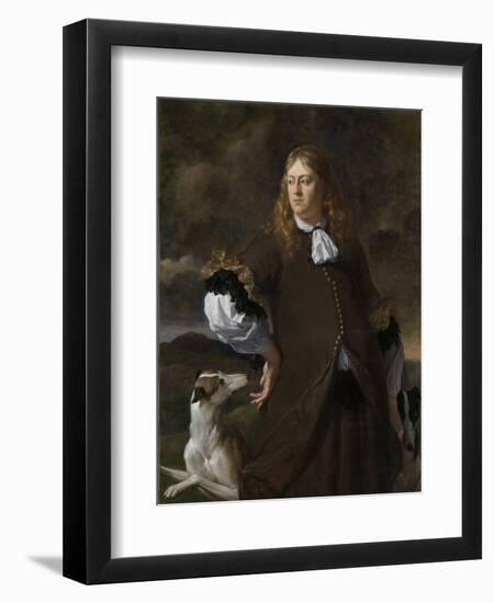 Portrait of Joan Reynst, Lord of Drakenstein and Vuursche, Captain of the Citizenry-Karel Dujardin-Framed Art Print