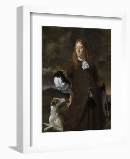 Portrait of Joan Reynst, Lord of Drakenstein and Vuursche, Captain of the Citizenry-Karel Dujardin-Framed Art Print