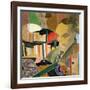 Portrait of Joan Salvat-Papasseit-Rafael Perez Barradas-Framed Giclee Print