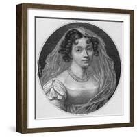 Portrait of Joanna Grudzinska, C. 1880-Lavrenty Avksentyevich Seryakov-Framed Giclee Print