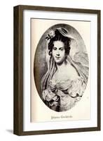 Portrait of Joanna Grudzinska, Early 19th C-null-Framed Giclee Print