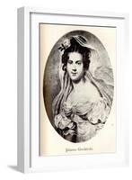 Portrait of Joanna Grudzinska, Early 19th C-null-Framed Giclee Print