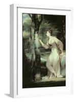 Portrait of Joanna Lloyd of Maryland, after a Painting by Sir Joshua Reynolds (1723-92)-English-Framed Giclee Print