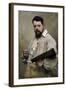 Portrait of Joaquin Sorolla, 1901-Jose Jimenez aranda-Framed Giclee Print