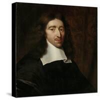 Portrait of Johan De Witt, Grand Pensionary of Holland-Caspar Netscher-Stretched Canvas