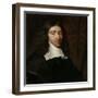 Portrait of Johan De Witt, Grand Pensionary of Holland-Caspar Netscher-Framed Art Print