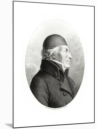 Portrait of Johan Gottlieb Gahn-null-Mounted Giclee Print