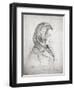 Portrait of Johanes Brahms Aged Twenty, 1853-Joseph Bonaventure Laurens-Framed Giclee Print