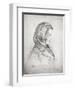 Portrait of Johanes Brahms Aged Twenty, 1853-Joseph Bonaventure Laurens-Framed Giclee Print