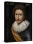 Portrait of Johann Conrad Von Salm-Jan Antonisz van Ravesteyn-Stretched Canvas