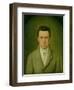 Portrait of Johann Friedrich Nikolaus Oldach (1773-1849) 1824-Julius Oldach-Framed Giclee Print