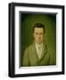 Portrait of Johann Friedrich Nikolaus Oldach (1773-1849) 1824-Julius Oldach-Framed Giclee Print