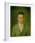 Portrait of Johann Friedrich Nikolaus Oldach (1773-1849) 1824-Julius Oldach-Framed Giclee Print