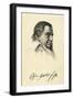 Portrait of Johann Gottlieb Fichte-null-Framed Giclee Print