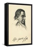 Portrait of Johann Gottlieb Fichte-null-Framed Stretched Canvas