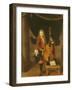 Portrait of Johann Schenck-Constantin Netscher-Framed Giclee Print