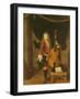 Portrait of Johann Schenck-Constantin Netscher-Framed Giclee Print