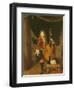 Portrait of Johann Schenck-Constantin Netscher-Framed Giclee Print