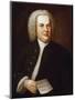 Portrait of Johann Sebastian Bach, by Haussmann, Elias Gottlob (1695-1774) (Oil on Canvas)-Elias Gottleib Haussmann-Mounted Giclee Print