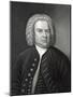 Portrait of Johann Sebastian Bach, German Composer (Engraving)-Elias Gottleib Haussmann-Mounted Giclee Print