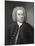 Portrait of Johann Sebastian Bach, German Composer (Engraving)-Elias Gottleib Haussmann-Mounted Giclee Print