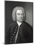 Portrait of Johann Sebastian Bach, German Composer (Engraving)-Elias Gottleib Haussmann-Mounted Giclee Print