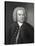 Portrait of Johann Sebastian Bach, German Composer (Engraving)-Elias Gottleib Haussmann-Stretched Canvas