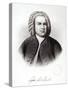 Portrait of Johann Sebastian Bach-V. Weger-Stretched Canvas