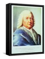Portrait of Johann Sebastian Bach-Gottlieb Friedrich Bach-Framed Stretched Canvas