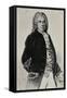 Portrait of Johann Sebastian Bach-null-Framed Stretched Canvas