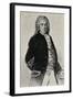 Portrait of Johann Sebastian Bach-null-Framed Giclee Print