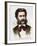 Portrait of Johann Strauss II-Stefano Bianchetti-Framed Giclee Print