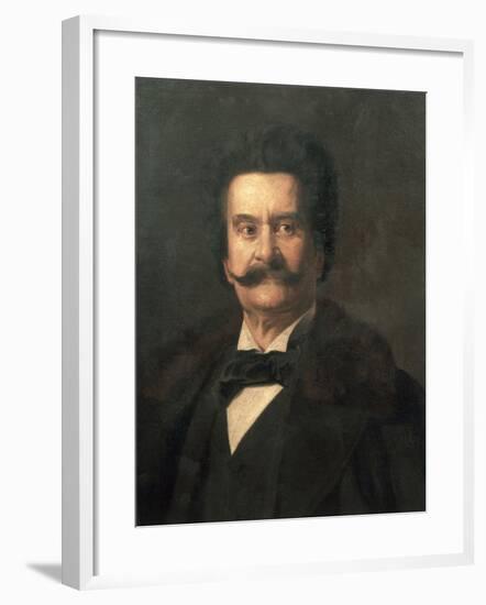 Portrait of Johann Strauss-null-Framed Giclee Print