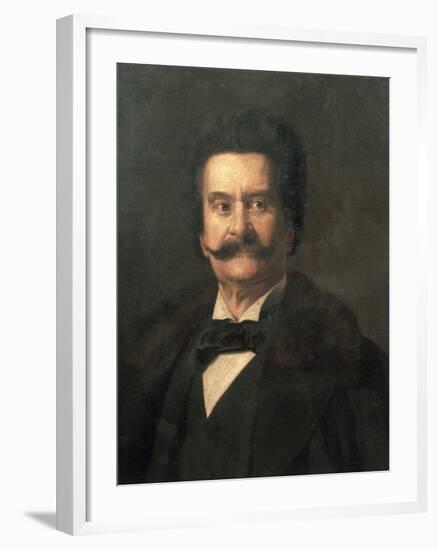 Portrait of Johann Strauss-null-Framed Giclee Print