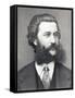 Portrait of Johann Strauss-null-Framed Stretched Canvas