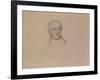 Portrait of Johann Wolfgang Von Goethe, 1828-Joseph Karl Stieler-Framed Giclee Print