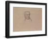 Portrait of Johann Wolfgang Von Goethe, 1828-Joseph Karl Stieler-Framed Giclee Print