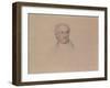 Portrait of Johann Wolfgang Von Goethe, 1828-Joseph Karl Stieler-Framed Giclee Print