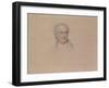 Portrait of Johann Wolfgang Von Goethe, 1828-Joseph Karl Stieler-Framed Giclee Print