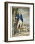 Portrait of Johann Wolfgang Von Goethe in the Country-Johann Heinrich Wilhelm Tischbein-Framed Giclee Print