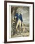 Portrait of Johann Wolfgang Von Goethe in the Country-Johann Heinrich Wilhelm Tischbein-Framed Giclee Print