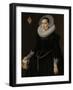 Portrait of Johanna Le Maire, Wife of Pieter Van Son-Nicolaes Eliasz Pickenoy-Framed Art Print